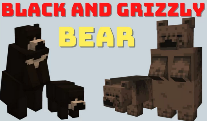 Мод Черные медведи и Гризли