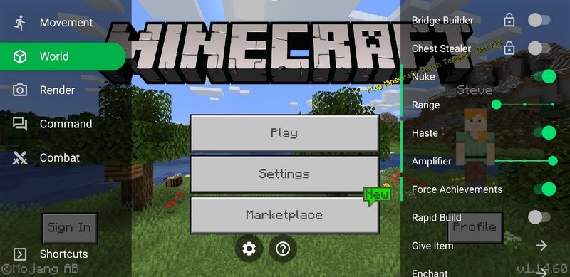 Мод Toolbox 5.4.27 премиум все открыто для Minecraft 1.17, 1.18 для Android