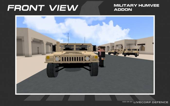 Военный грузовик | Мод Военный Хамви