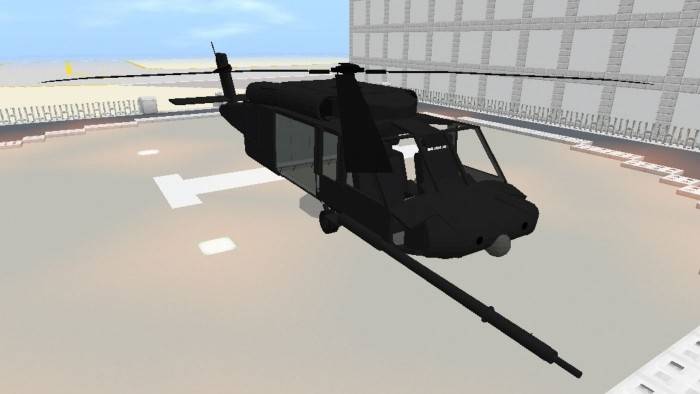 Вертолет UH-60 «Blackhawk» | Мод Военные машины