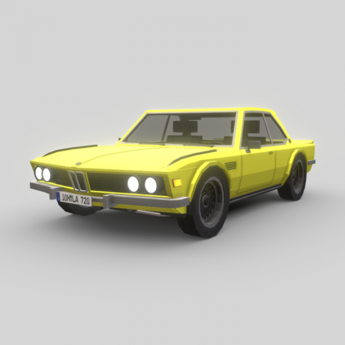 Желтый | '71 BMW E9 (3.0 CSL)