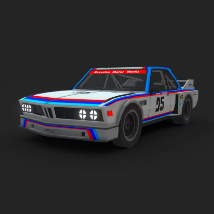 #25 – 12 часов Себринга | '71 BMW E9 (3.0 CSL)