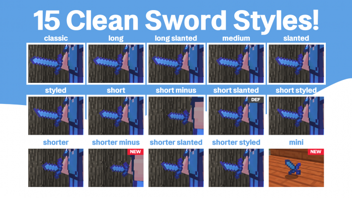 Изменение мечей | Текстуры basepvp