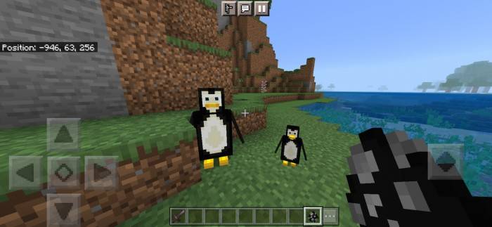 Пингвины | Мод Ванильная эволюция