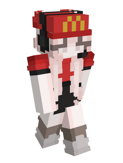 Скин Работница МакДональдс | McDonald’s Worker для Minecraft