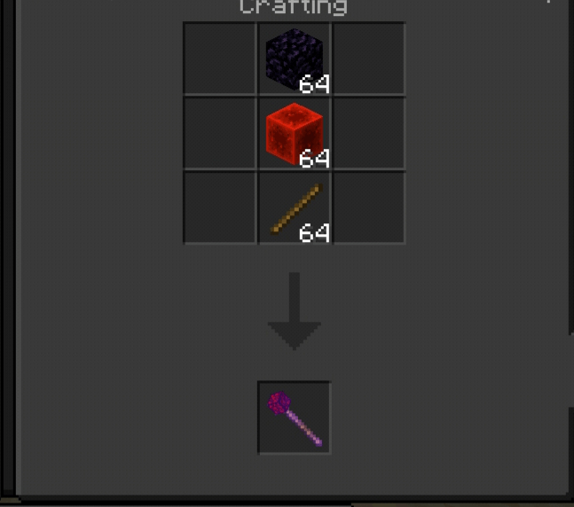 Рецепт создания | Мод Светящиеся магические посохи