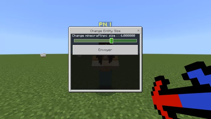 Превью мода | Мод Изменение размеров у сущностей