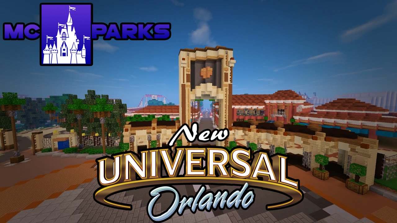 Minecraft и Universal Studios